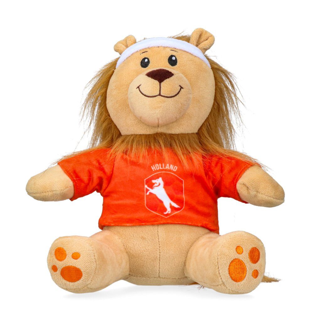 Holland Animal Care Tierquietschie Oranje Memvis De Leeuw WK-Knuffel M