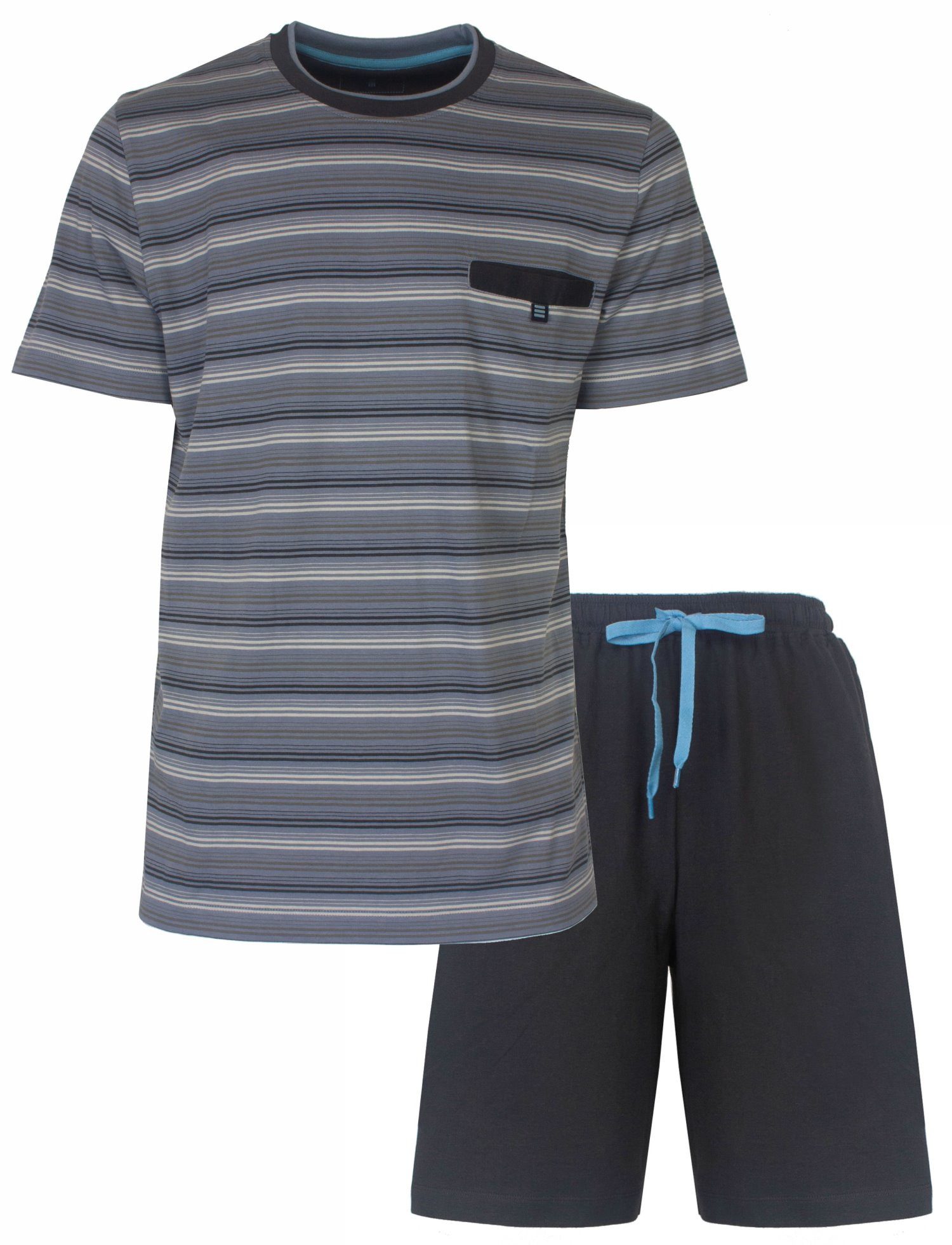 Shorty Herren Pyjama kurz