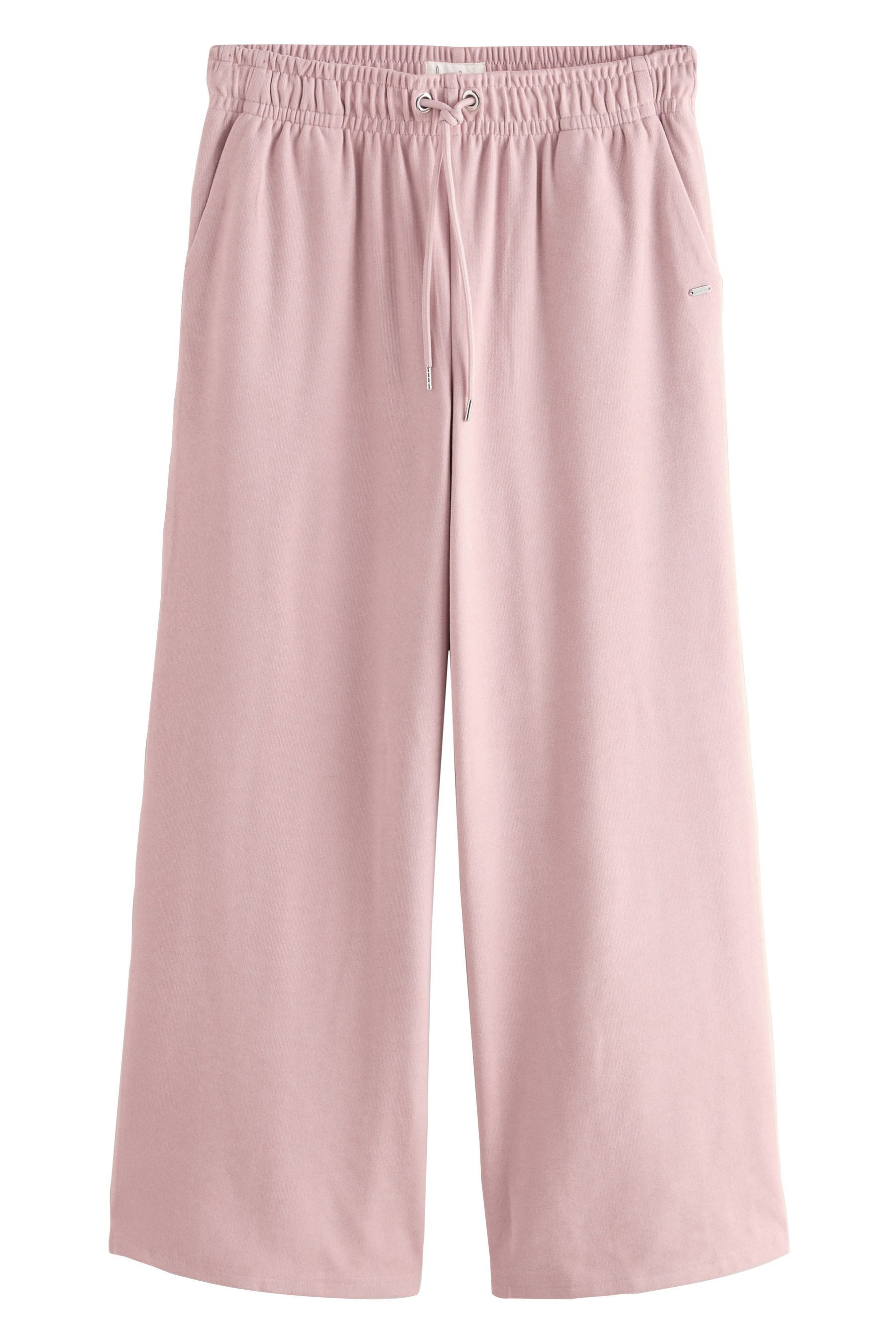 Next Jogginghose Extraweiche, gerippte Jogginghose mit weitem Bein (1-tlg) günstig online kaufen