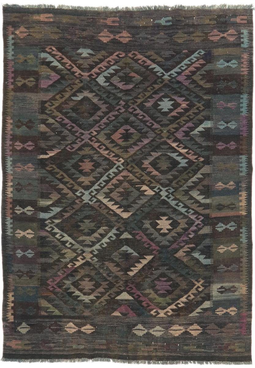 Orientteppich Kelim 166x234 Orientteppich, mm Afghan Trading, Handgewebter rechteckig, Nain Höhe: Heritage Moderner 3