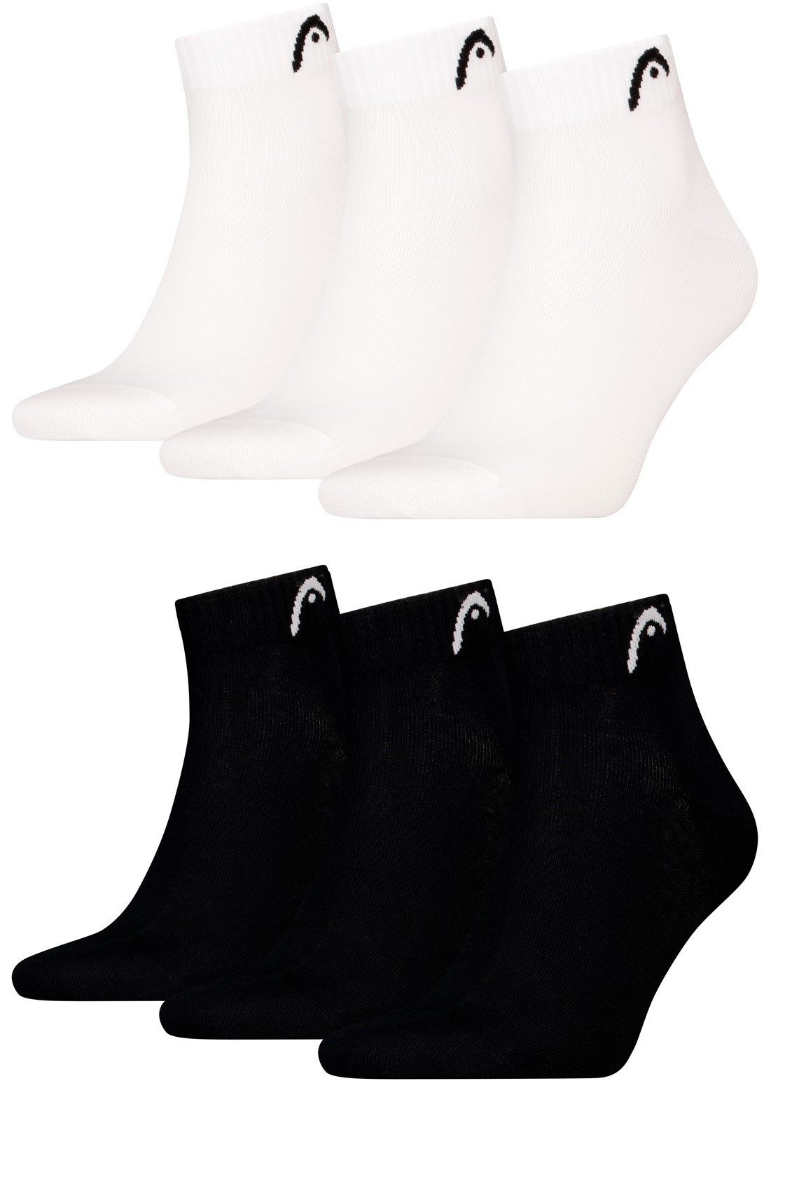 Sportsocken HEAD Herren All Sport Quarter Sportsocken 6erPack