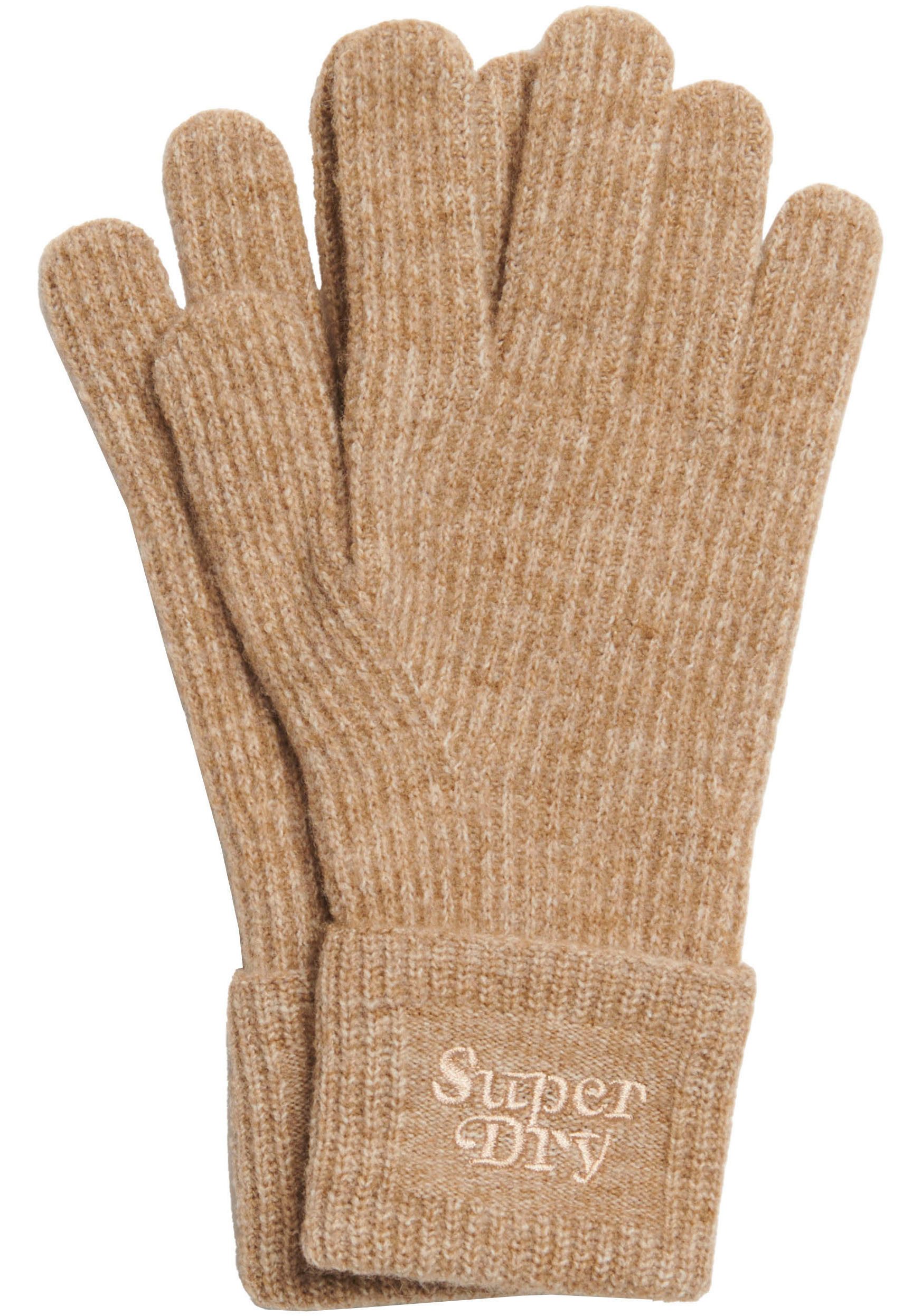 Superdry Strickhandschuhe SOFT RIB KNIT GLOVES günstig online kaufen