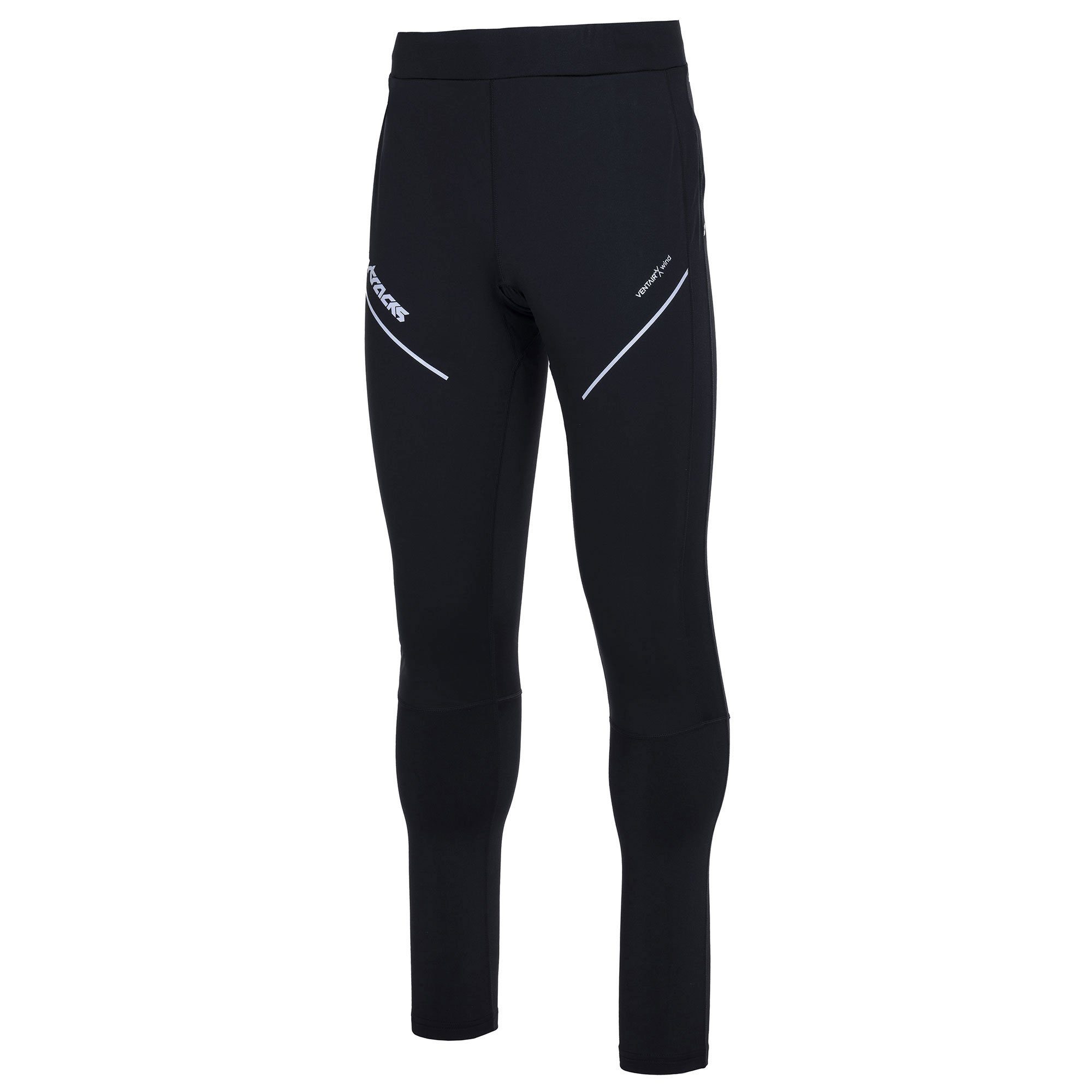 Airtracks Lauftights Herren Winter Laufhose Lang Pro Line (Funktions Sporthose mit warme Thermoqualität) bei kaltem Wetter » S M L Xl XXL XXXL «