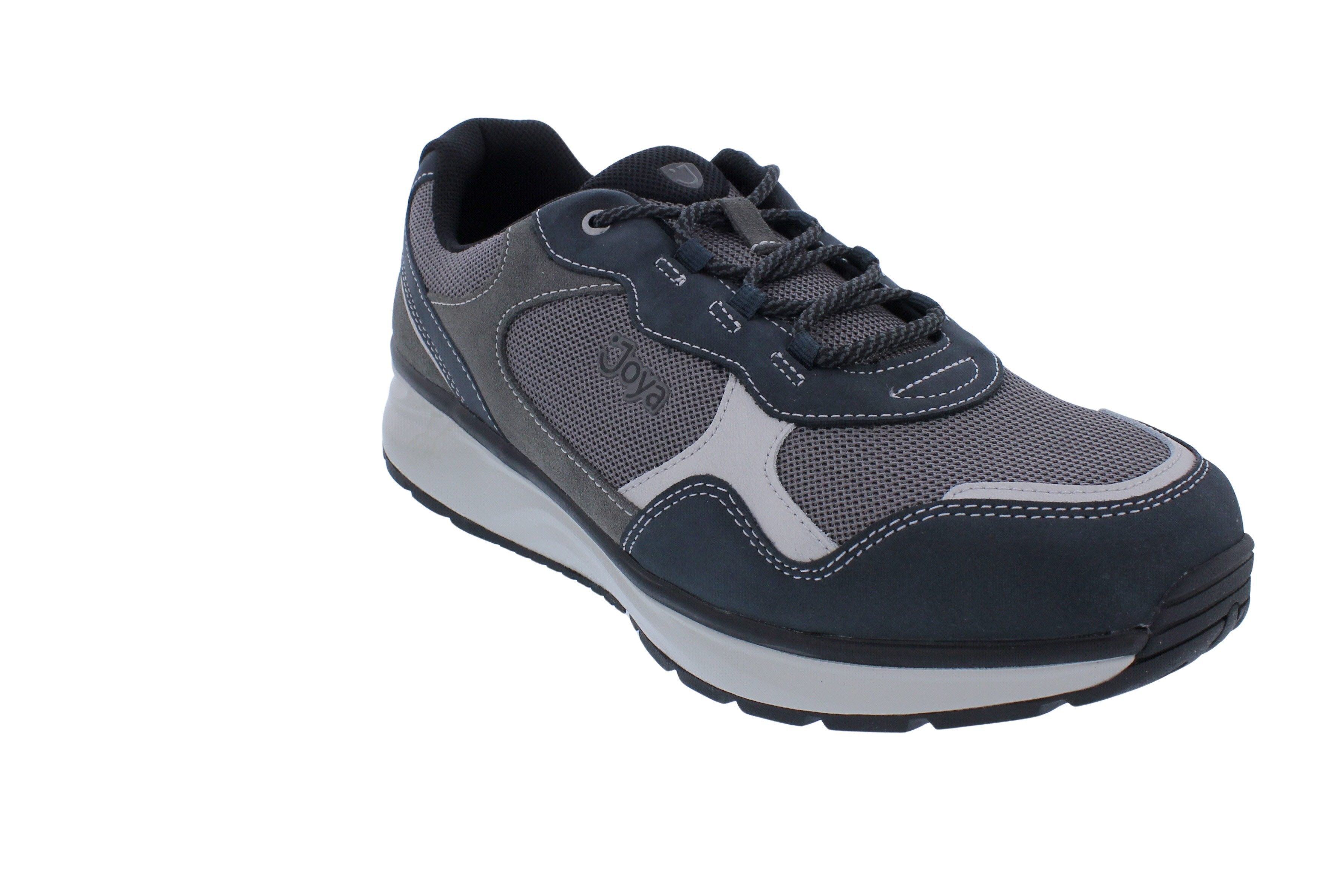 Joya Joya Tony III Blue-Grey Sneaker, Nubuk-/ Veloursleder und Textil, Act Schnürschuh