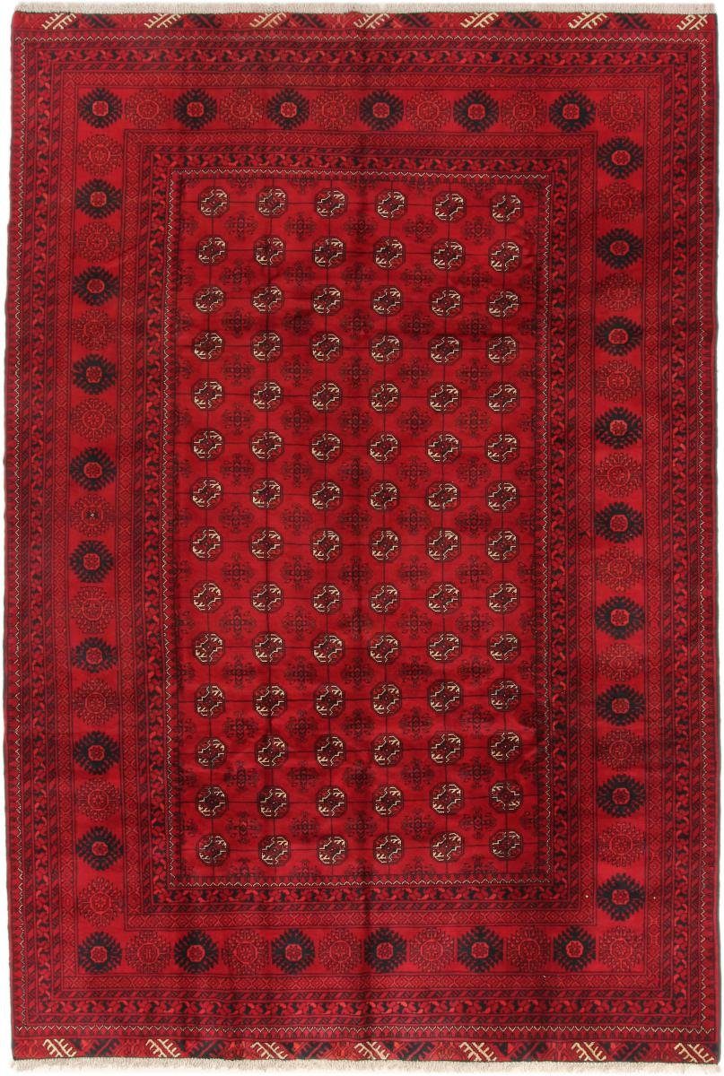 Orientteppich rechteckig, Handgeknüpfter Trading, Nain Afghan 6 mm 199x301 Höhe: Orientteppich, Mauri