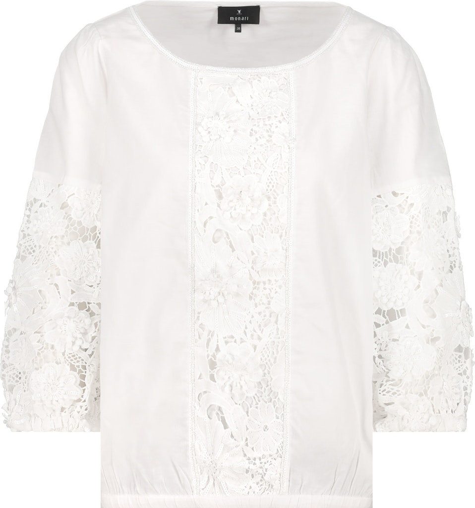 Monari Blusenshirt 409696 cream günstig online kaufen