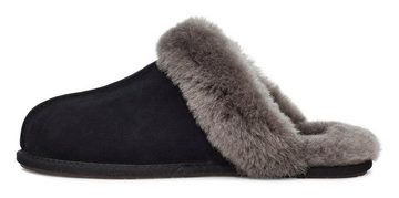 UGG Scuffette II Hausschuh Pantoffel, Clog, Mule, Flats mit Fellkragen