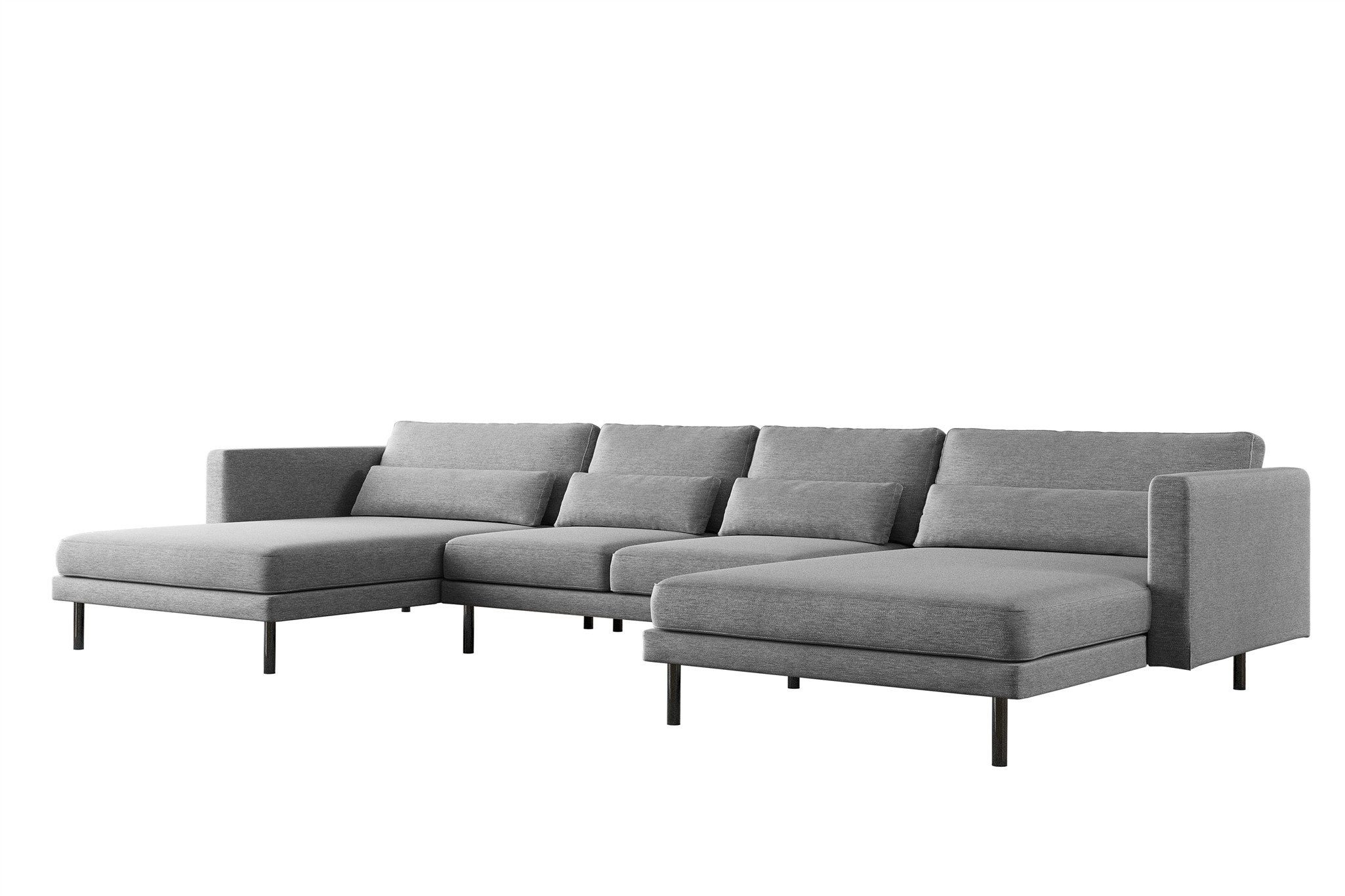 Fun Möbel Wohnlandschaft Sofa in U-Form günstig online kaufen