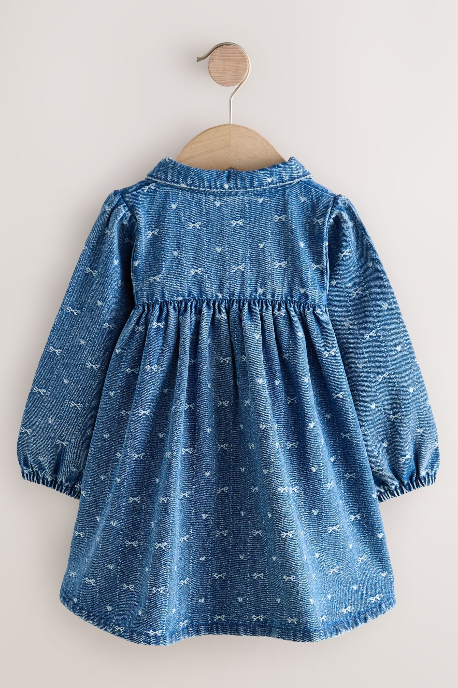 Next Hemdblusenkleid Langarmkleid mit Kragen (1-tlg) günstig online kaufen