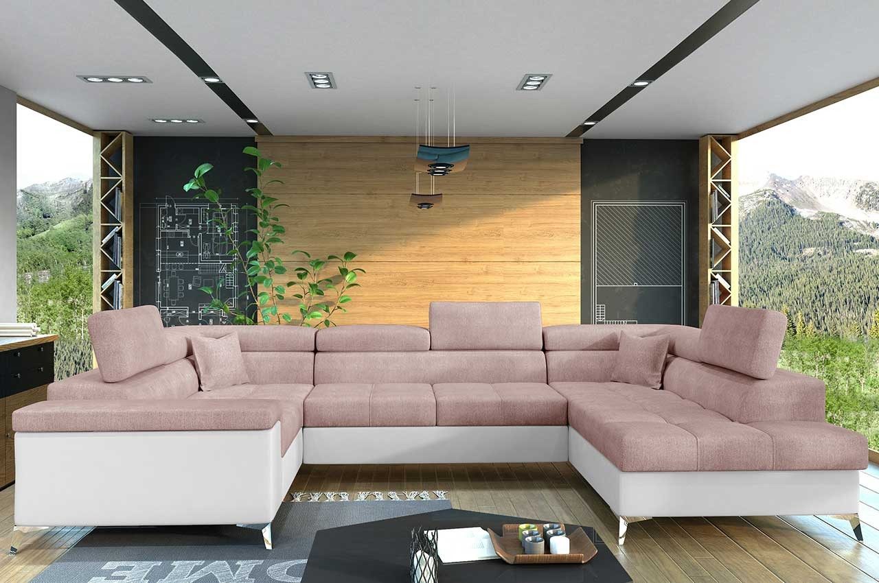 MF Design Wohnlandschaft Tiya, mit Bettfunktion