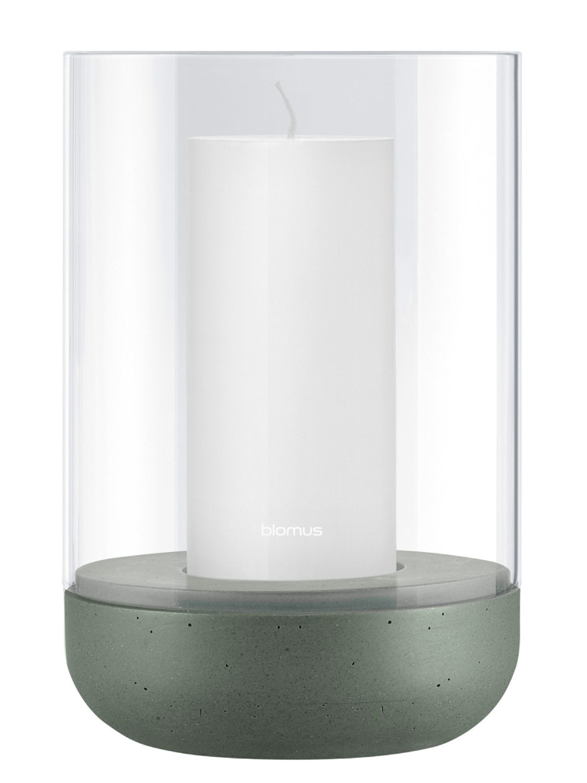 blomus Windlicht CALMA Windlicht agave green L 15cm günstig online kaufen
