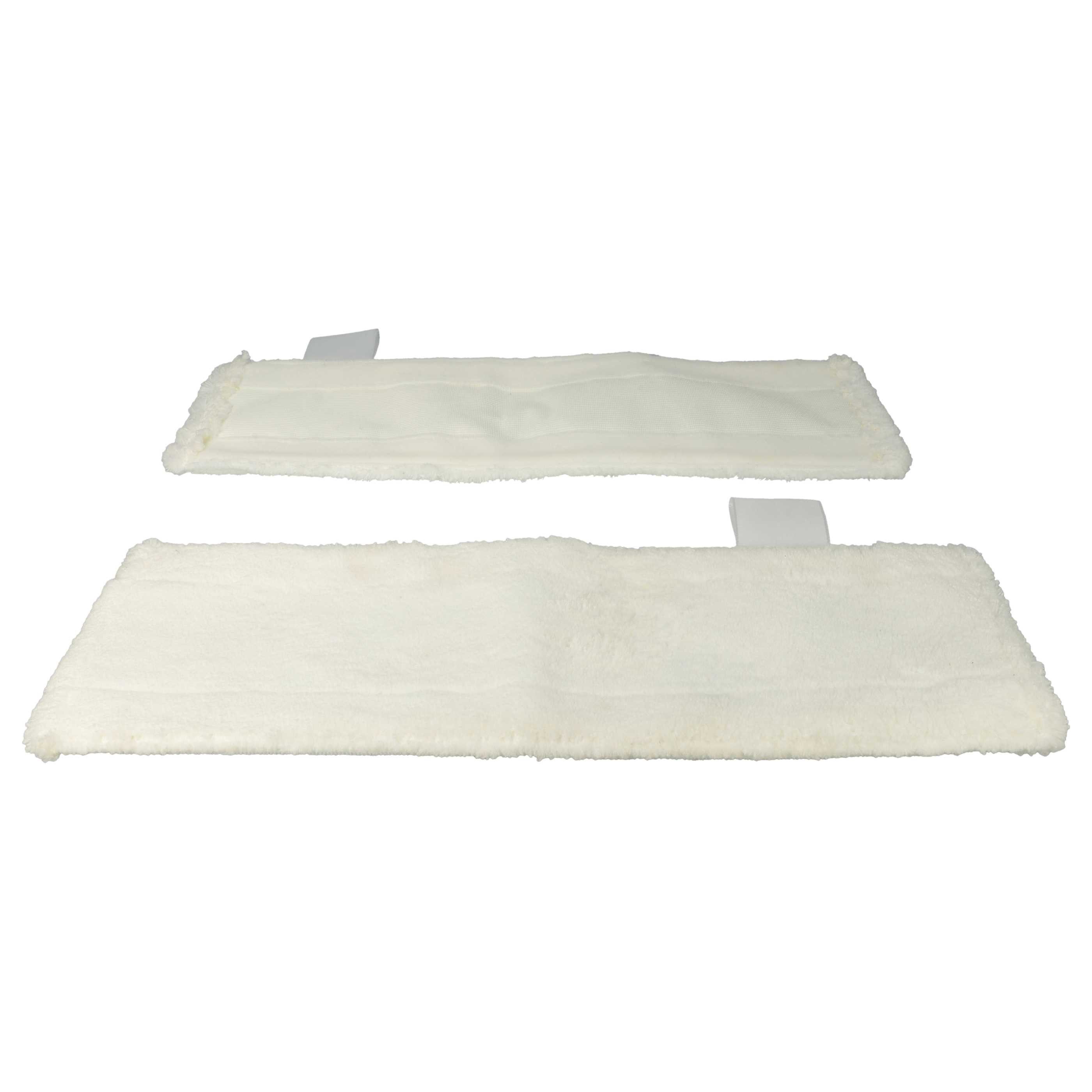 vhbw passend für Kärcher SC 4 EasyFix Iron, SC 4 EasyFix, SC 3 Upright Easy Wischbezug (Mikrofaser, Ersatzbezug-Set (4-tlg) zur Befestigung an Ihrem Dampfreinig – Bild 4 von 5