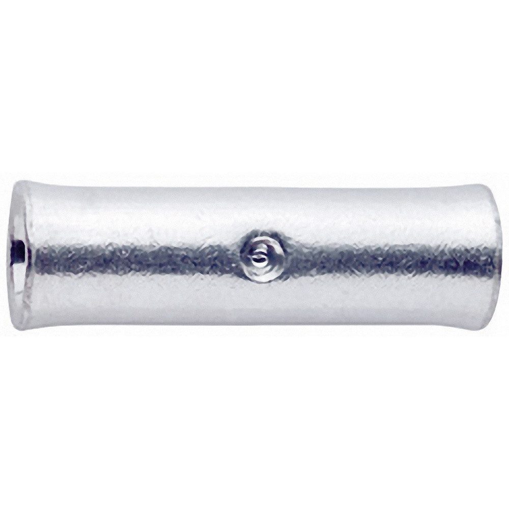 Klauke Stoßverbinder Klauke 722F Stoßverbinder 10 mm² Unisoliert Metall 1 St., 722F