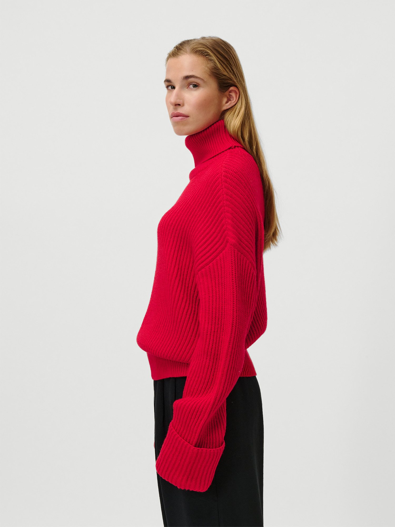 LeGer Rollkragenpullover Tia Jumper, LeGer by Lena Gercke oversized, Grobstrick