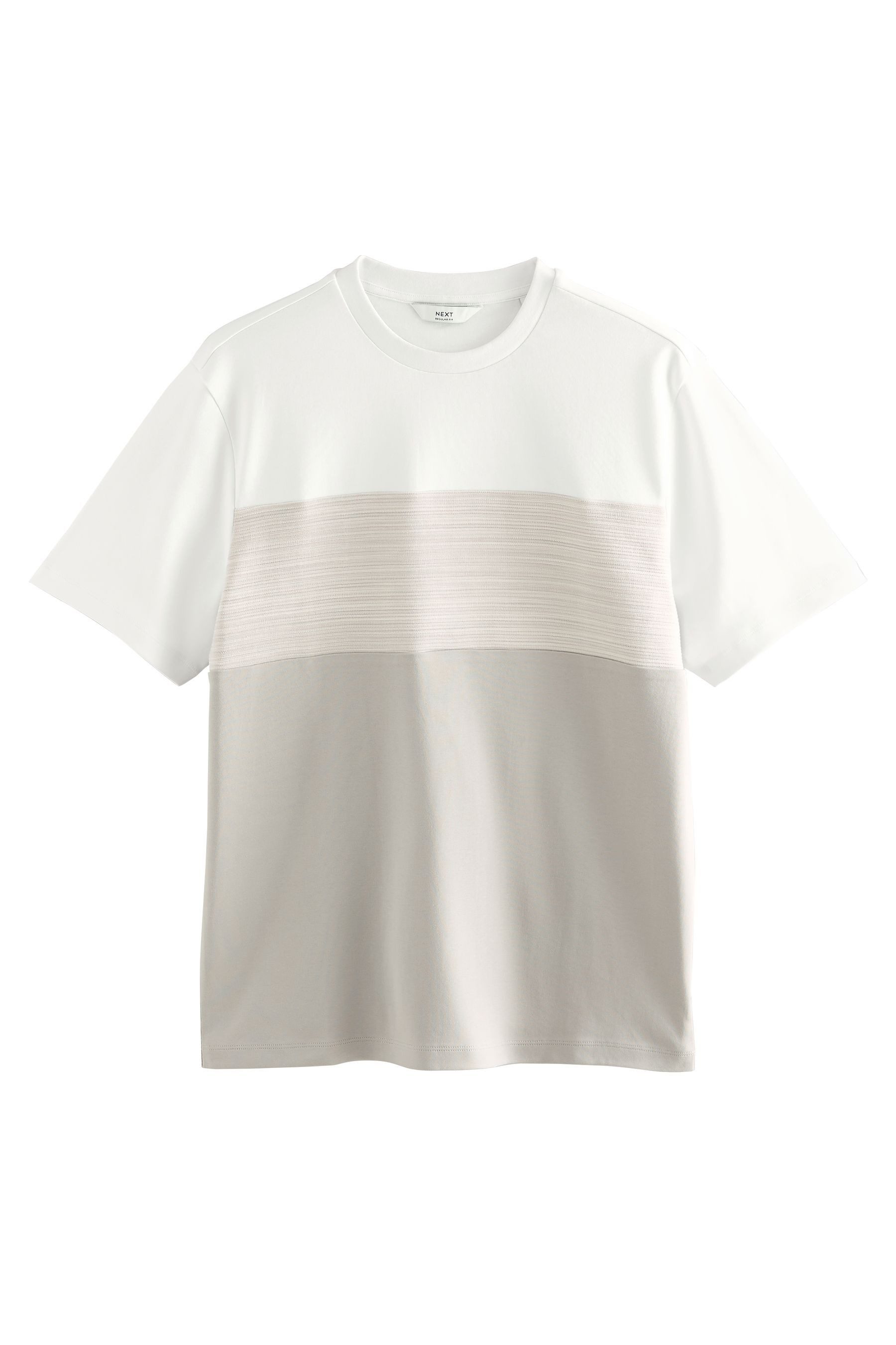 T-Shirt T-Shirt in Blockfarben