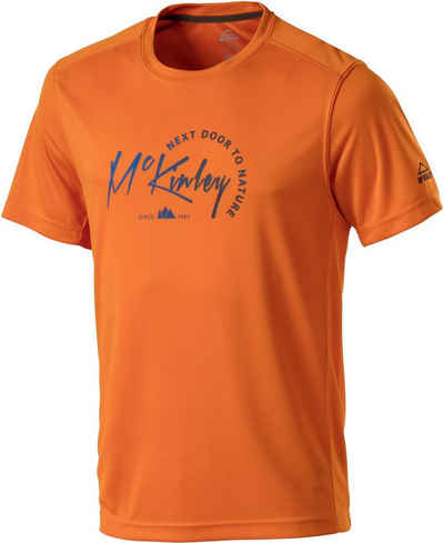 McKinley Herren Freizeit-Outdoor-Wander-T-Shirt Rago UX braun 