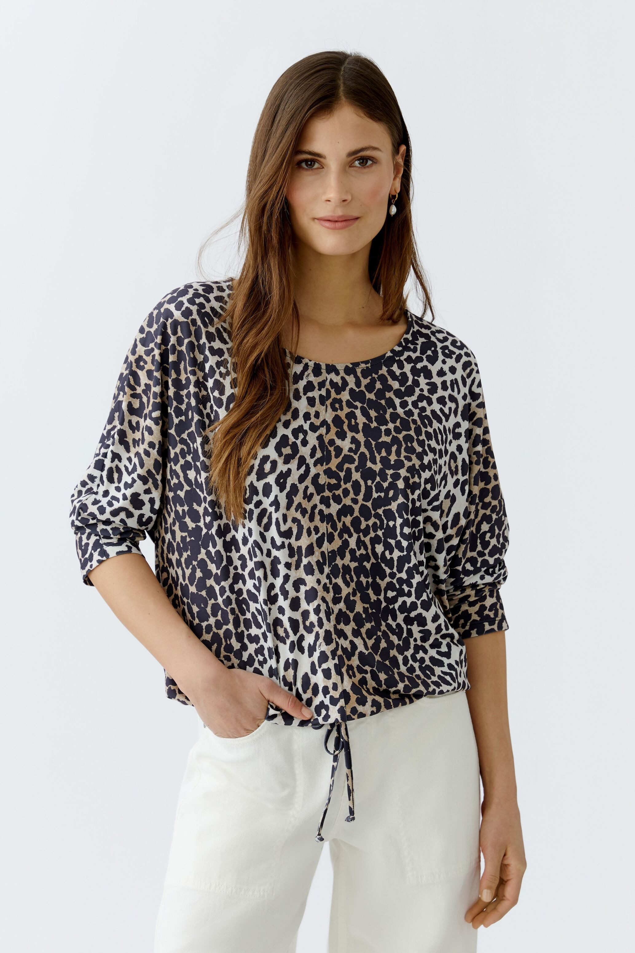 Oui Langarmbluse Bluse Silky Touch Qualität günstig online kaufen