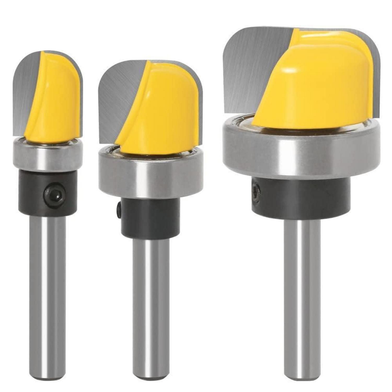 LuxusKollektion Fräser-Set Rundfräser Hohlkehlfräser 8mm Schüssel Tablett Vorlage