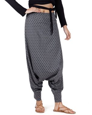 Guru-Shop Relaxhose Afghani Hose, Haremshose, Pluderhose, Pumphose,.. Ethno Style, alternative Bekleidung