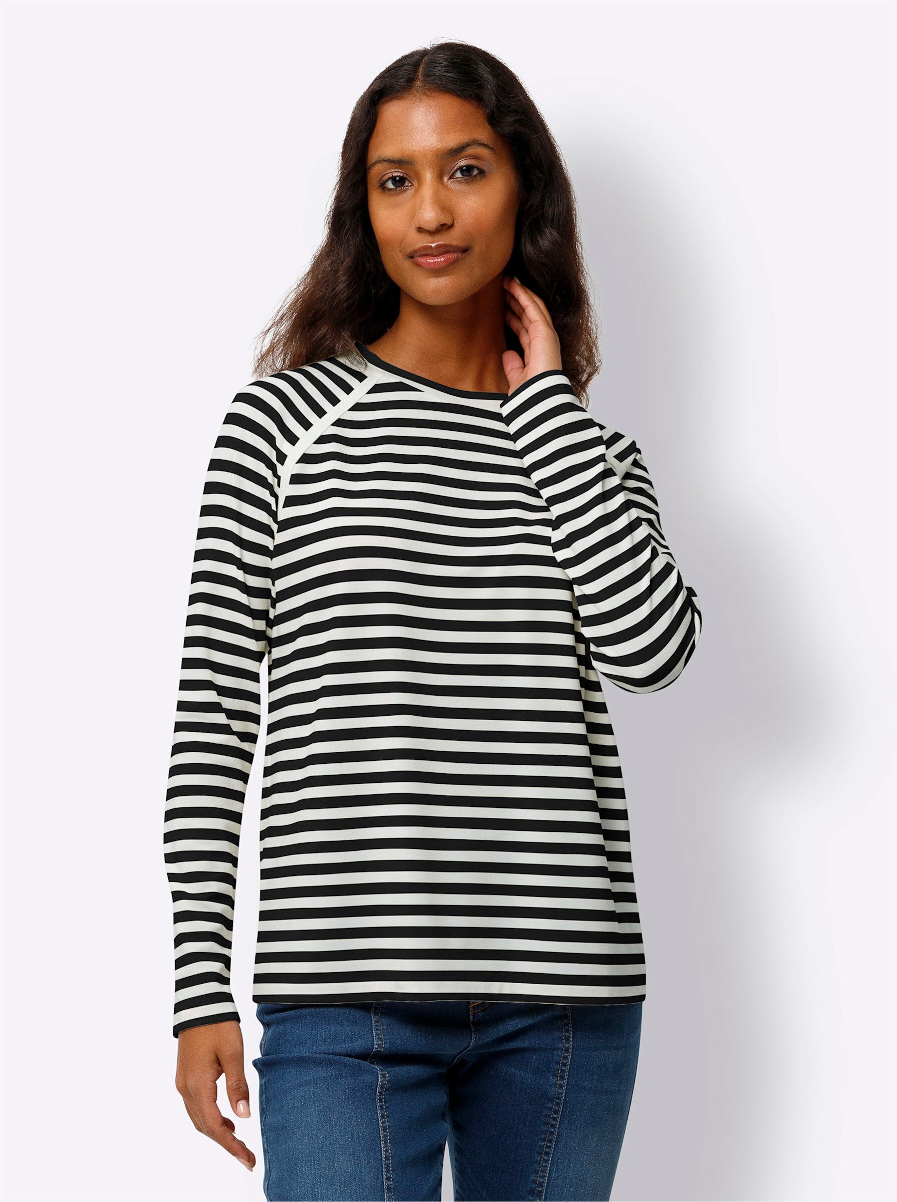 heine T-Shirt Ringelshirt . günstig online kaufen