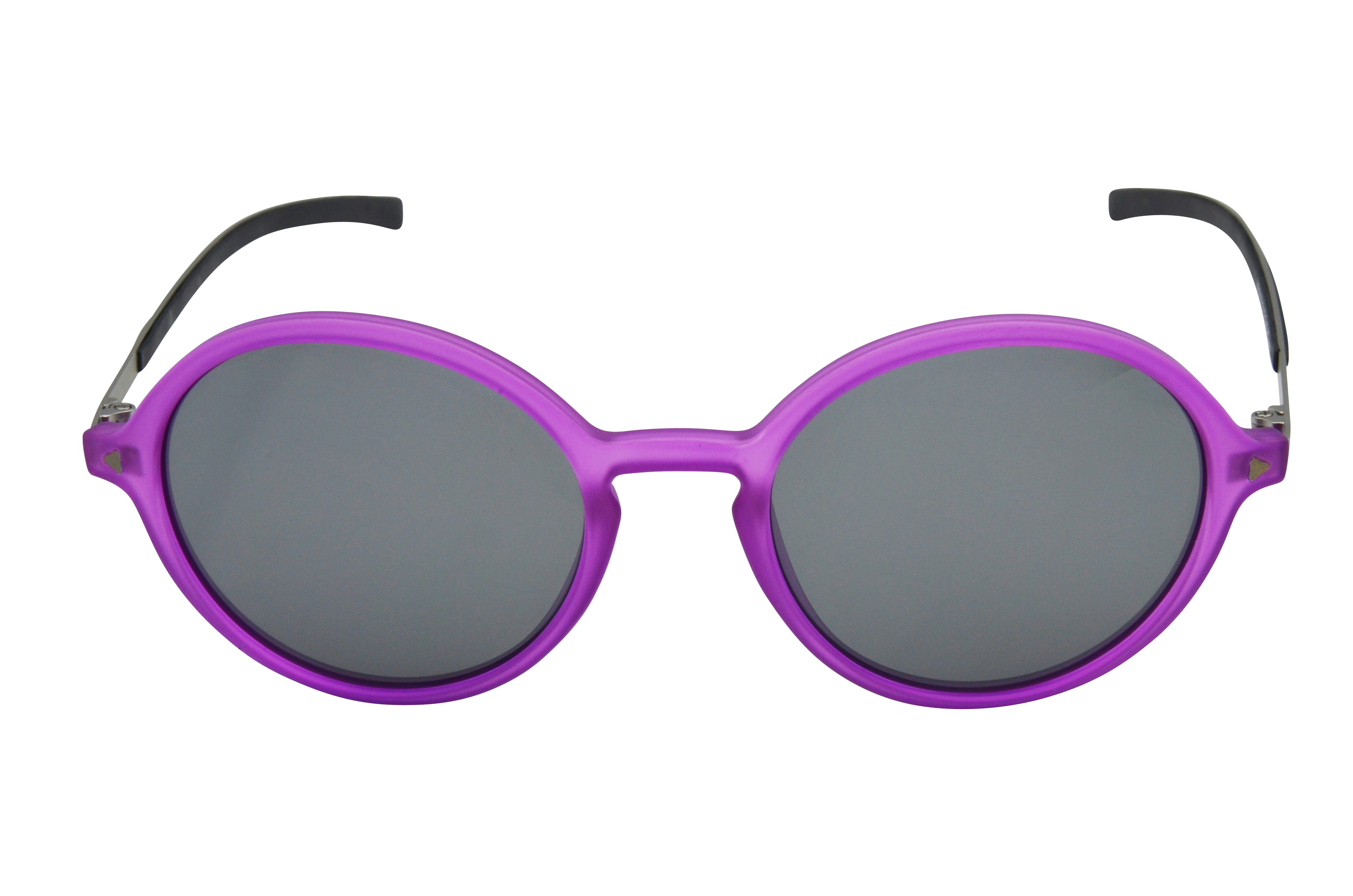 Brille Mode WM3128 weiß, GAMSSTYLE Gamswild blau, Damen, schwarz Sonnenbrille pink, Metallbügel