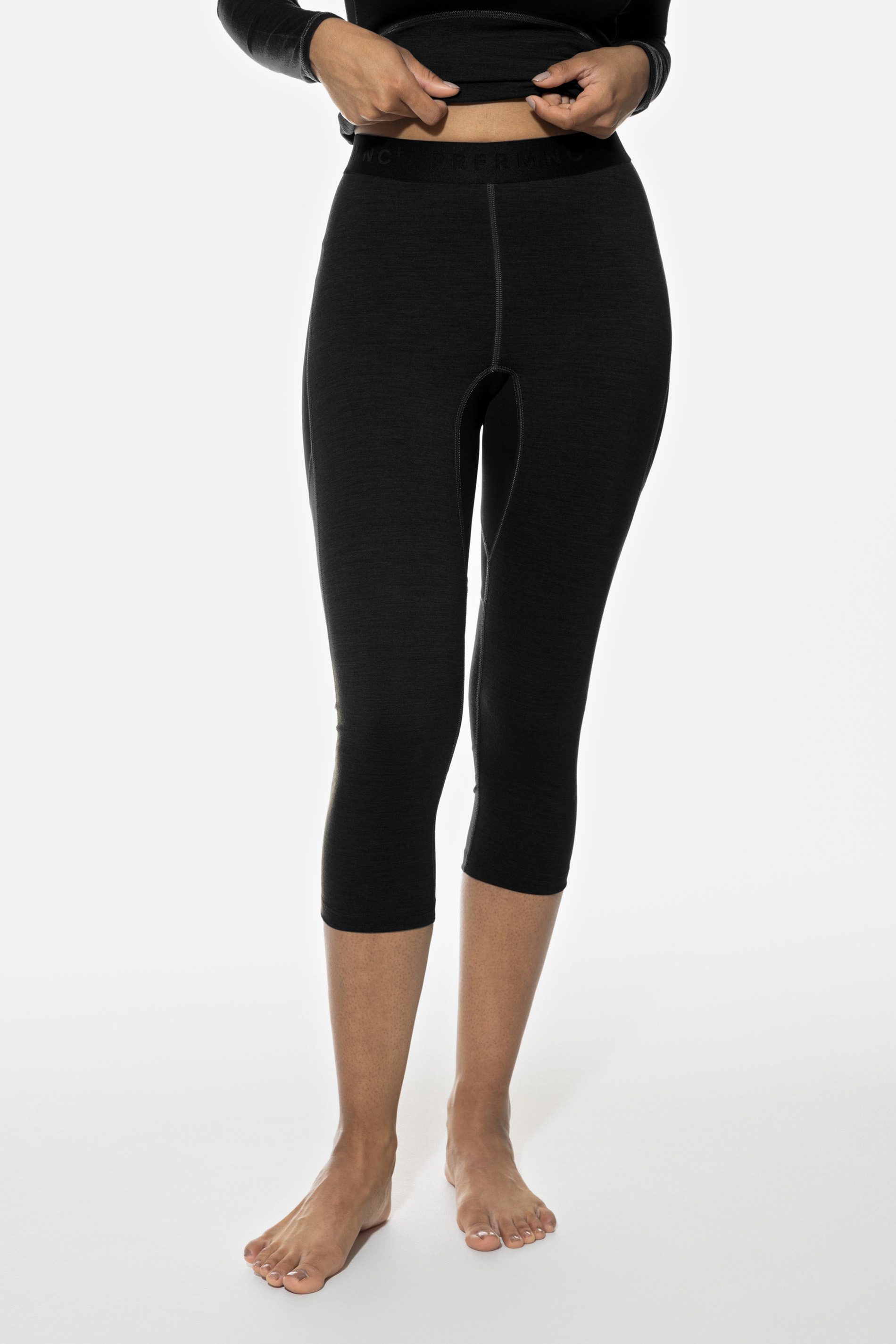 Funktionsleggings Mey Damen Leggings 3/4 lang Serie PRFRMNC+ Uni