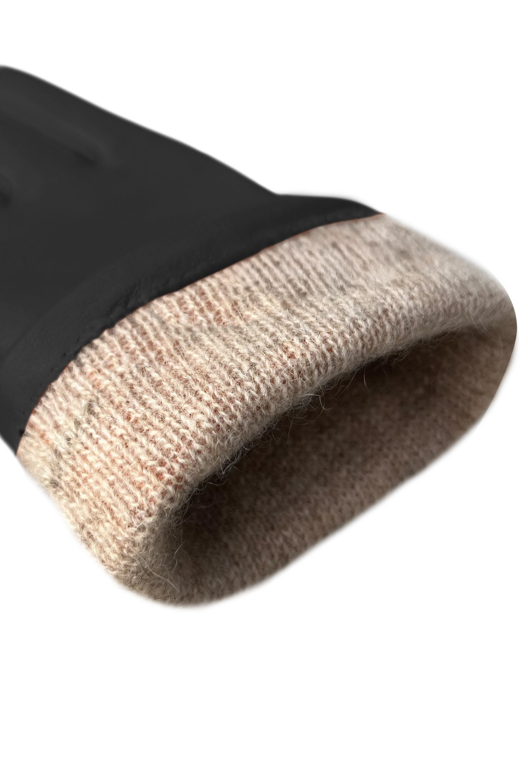 KESSLER Lederhandschuhe Style Lola (Paar, 1-St., Handschuhe) Leather Working Group zertifiziertes Leder, 100% Kaschmirfutter
