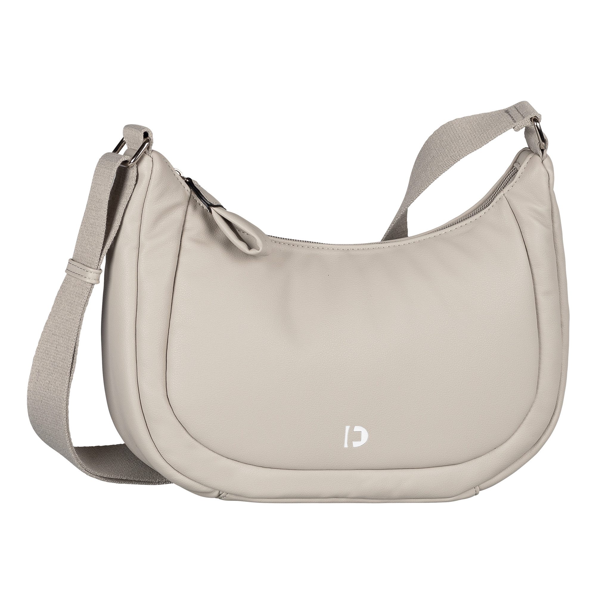 TOM TAILOR Denim Umhängetasche Maye, besondes soft wattiertes Lederimitat mit sportlichem Gewebeband