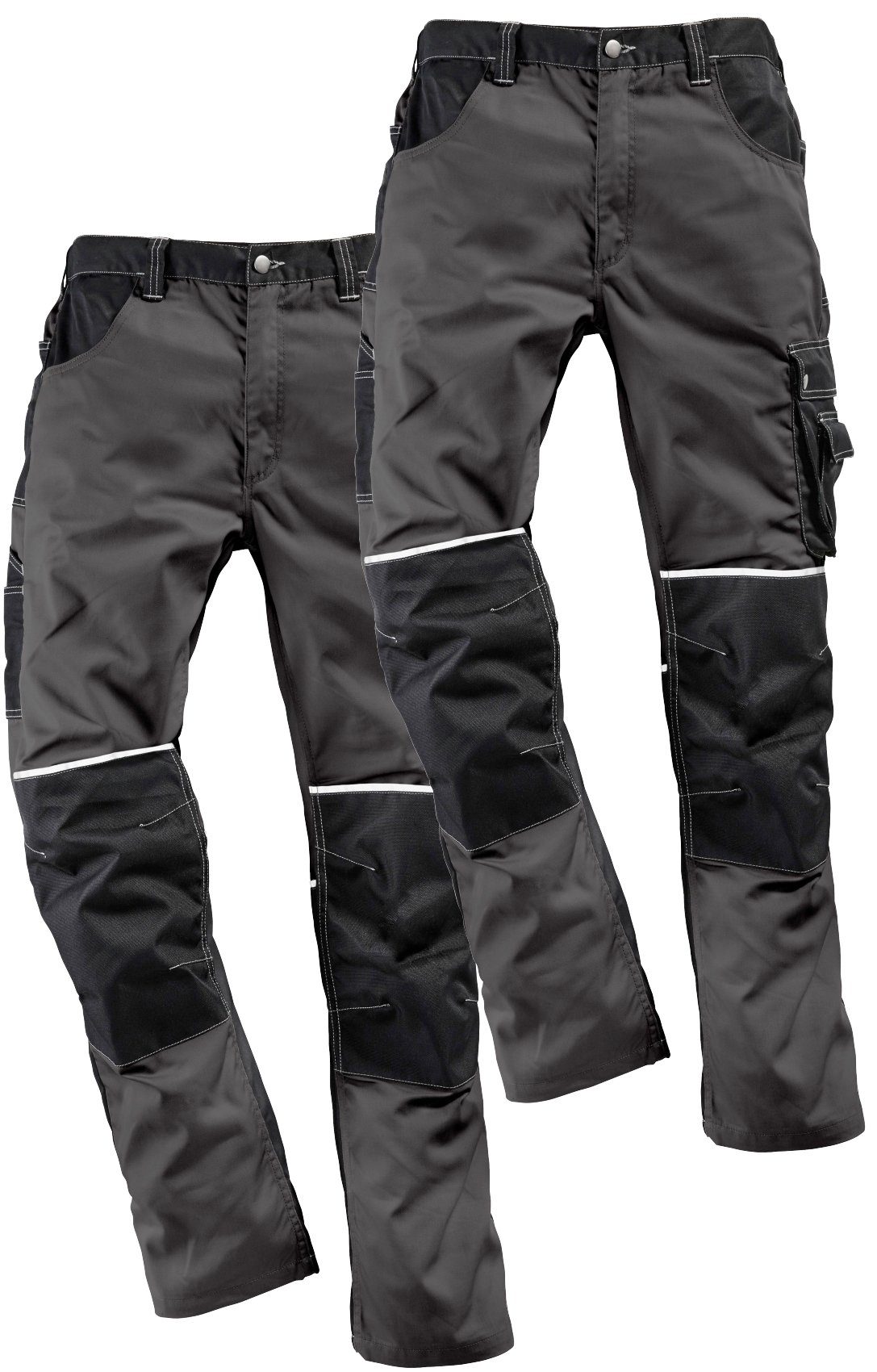 Northern Country Arbeitshose »Worker« (Spar-Set, 2-tlg., 2er Spar Set, aus strapazierfähigen Materialien) mit verstärktem Kniebereich, elastischer Bund, 8 Taschen
