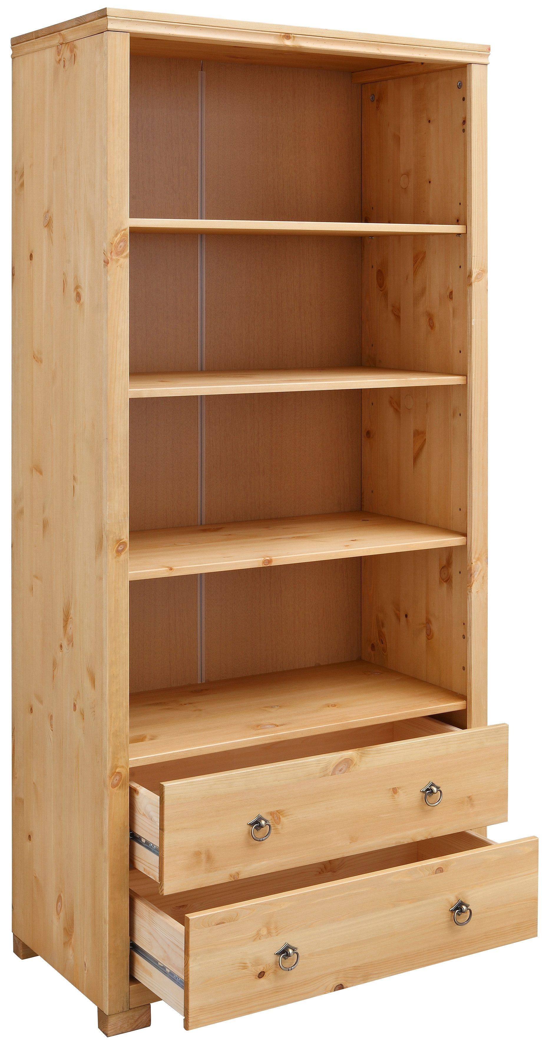 OTTO home Standregal Gotland, Breite 80 cm, Höhe 178 cm, aus massiver Kiefer, FSC®