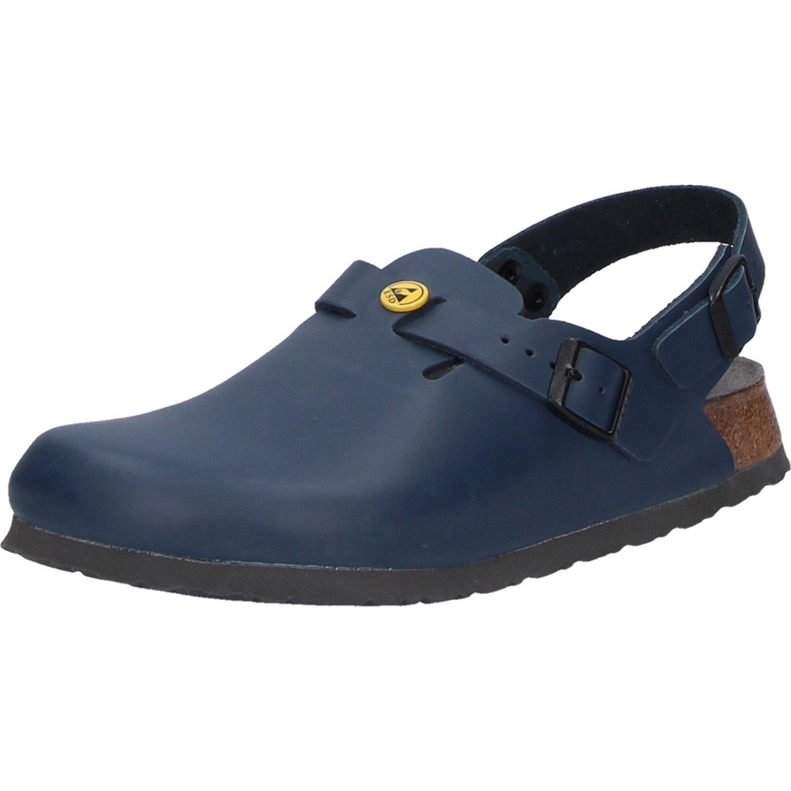 Birkenstock Professional Tokio ESD Pantolette blau schmale Weite Sandale