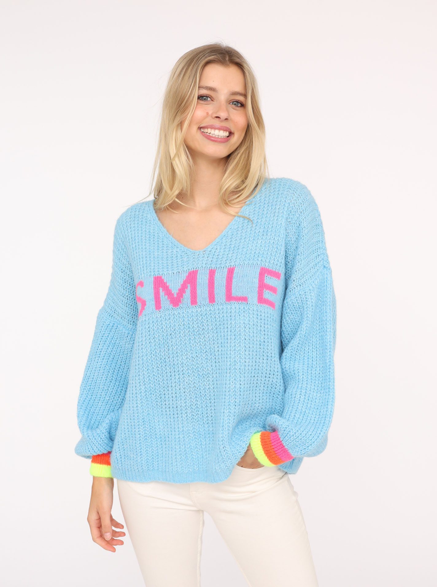 Strickpullover "Smile"