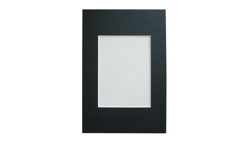 Walther Bilderrahmen PR 40x50/30x40 PA051B Passepartout schwarz