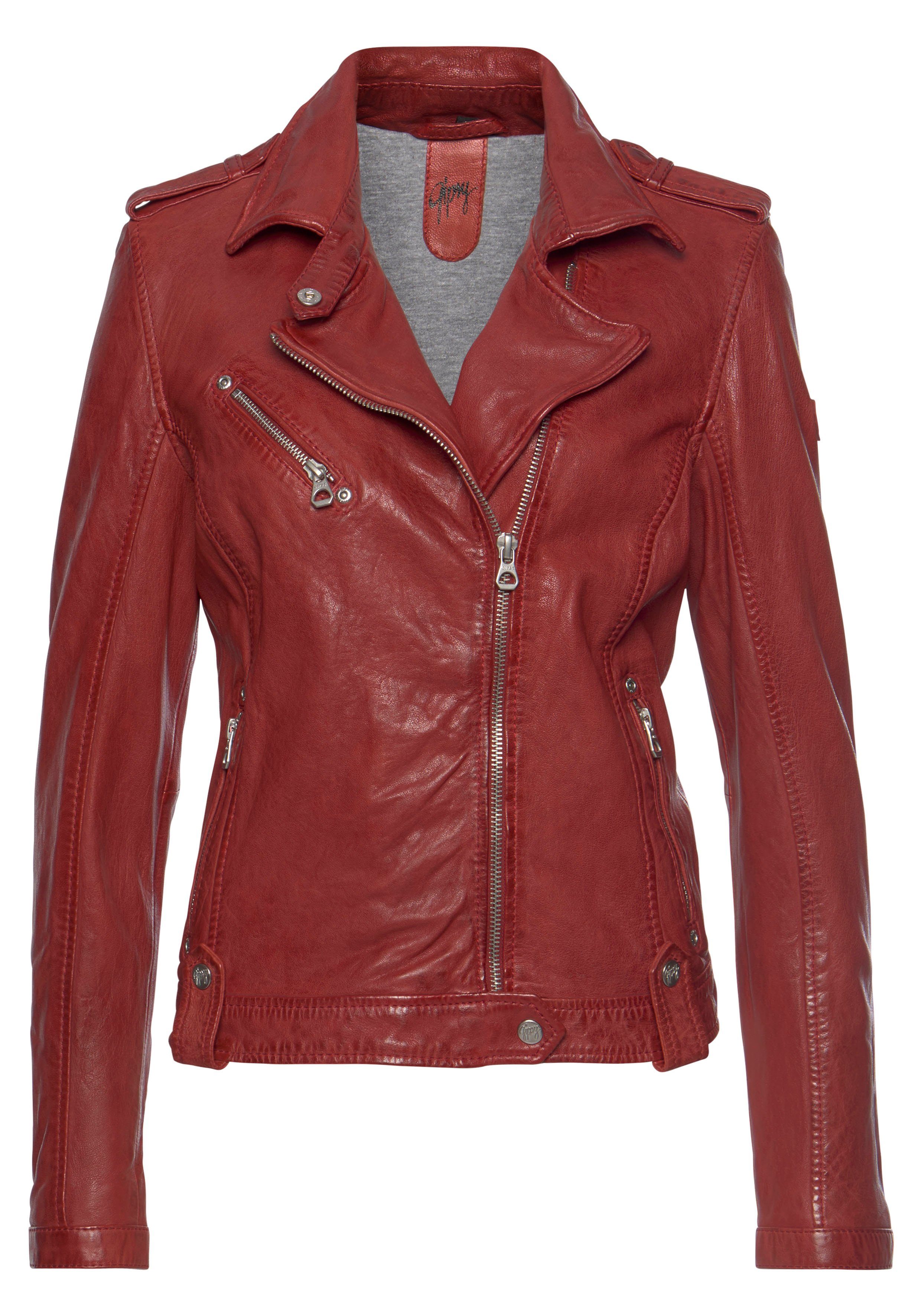 Bikerjacke In Rot Online Kaufen Otto