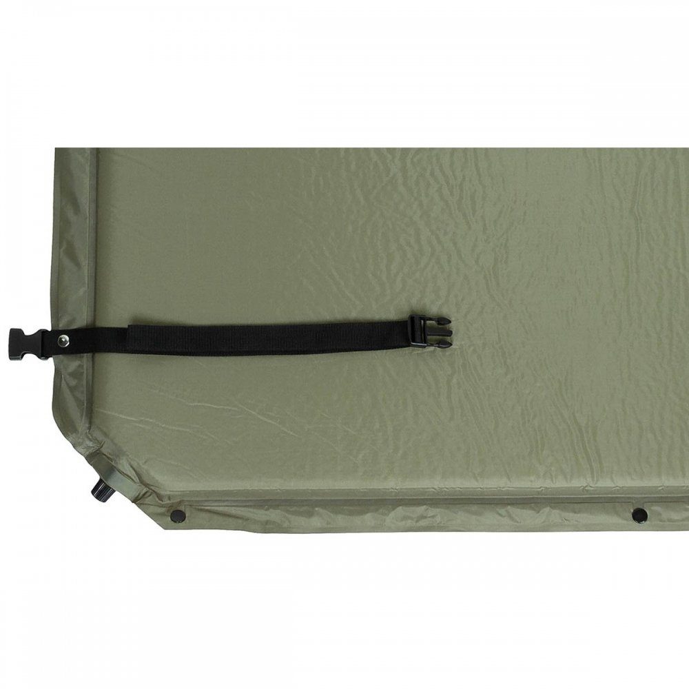 FoxOutdoor Thermomatte Thermomatte, selbstaufblasbar, oliv, (Set, mit Transporttasche)