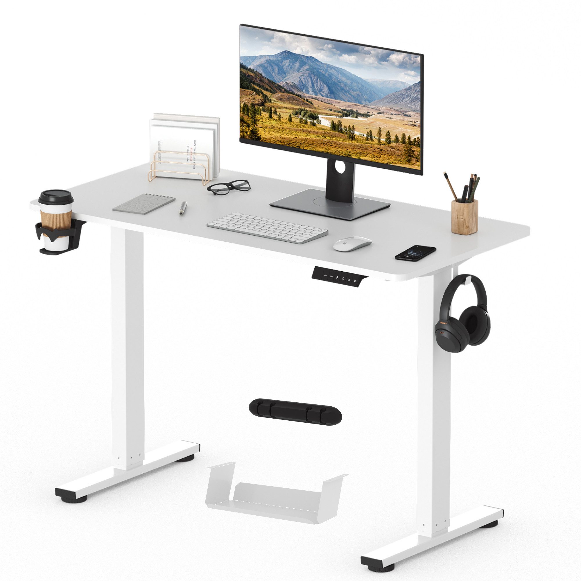 FLEXISPOT Schreibtisch Basic-Series Elektrisch höhenverstellbarer Schreibti günstig online kaufen