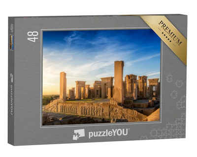 puzzleYOU Puzzle Die Historische Stadt Persepolis im Iran, 48 Puzzleteile, puzzleYOU-Kollektionen Iran, Asien