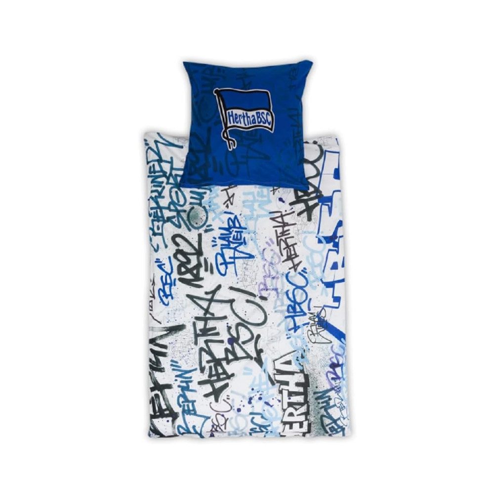 Hertha BSC Berlin Bettwäsche Hertha BSC Bettwäsche Graffiti