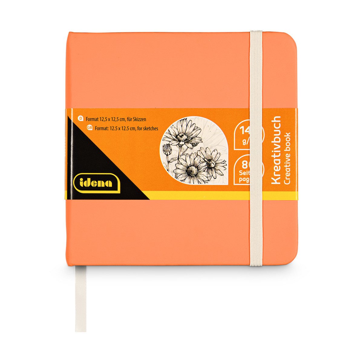 Idena Skizzenbuch Idena Skizzenbuch 80 Seiten 140g/m² 12,5x12cm