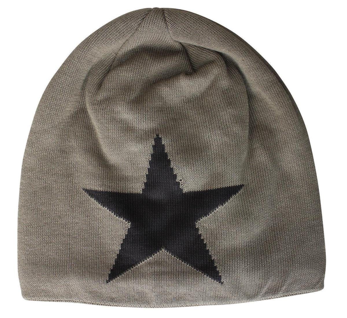 LOREZA Strickmütze Damen Herren Unisex gefütterte Strickmütze Slouch Beanie (1-St) Warm gefütterte Wintermütze Strickmütze Beanie Damen und Herren
