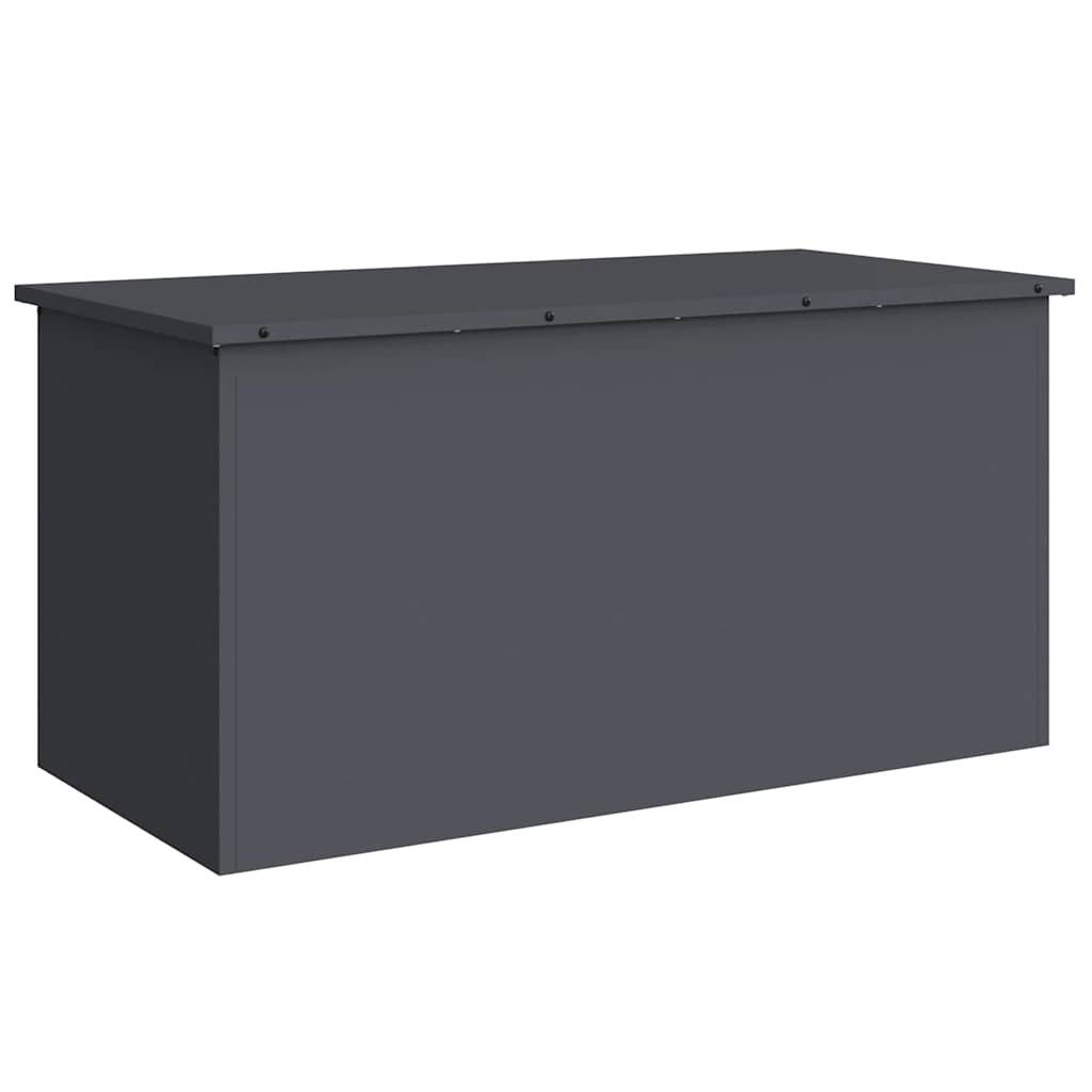 vidaXL Aufbewahrungsbox Gartenlagerkissenbox Verzinkter Stahl 100 x 50,5 x 50 cm 220 L (1 St)