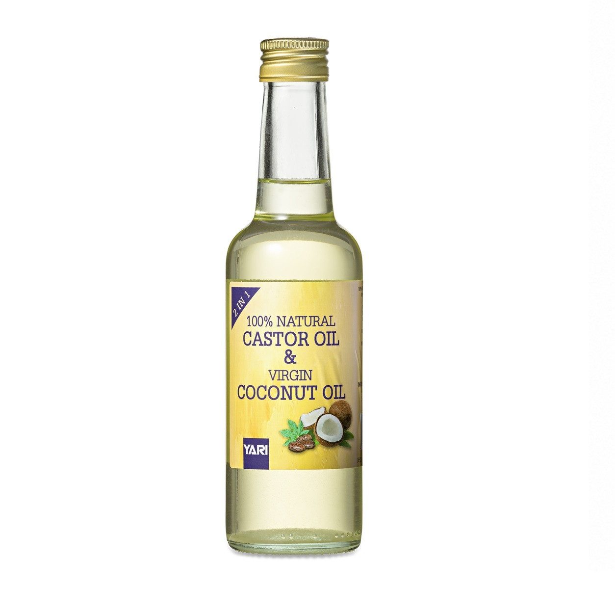 Yari Haaröl Yari 100% Natural Castor Oil & Virgin Coconut Oil 250 ml