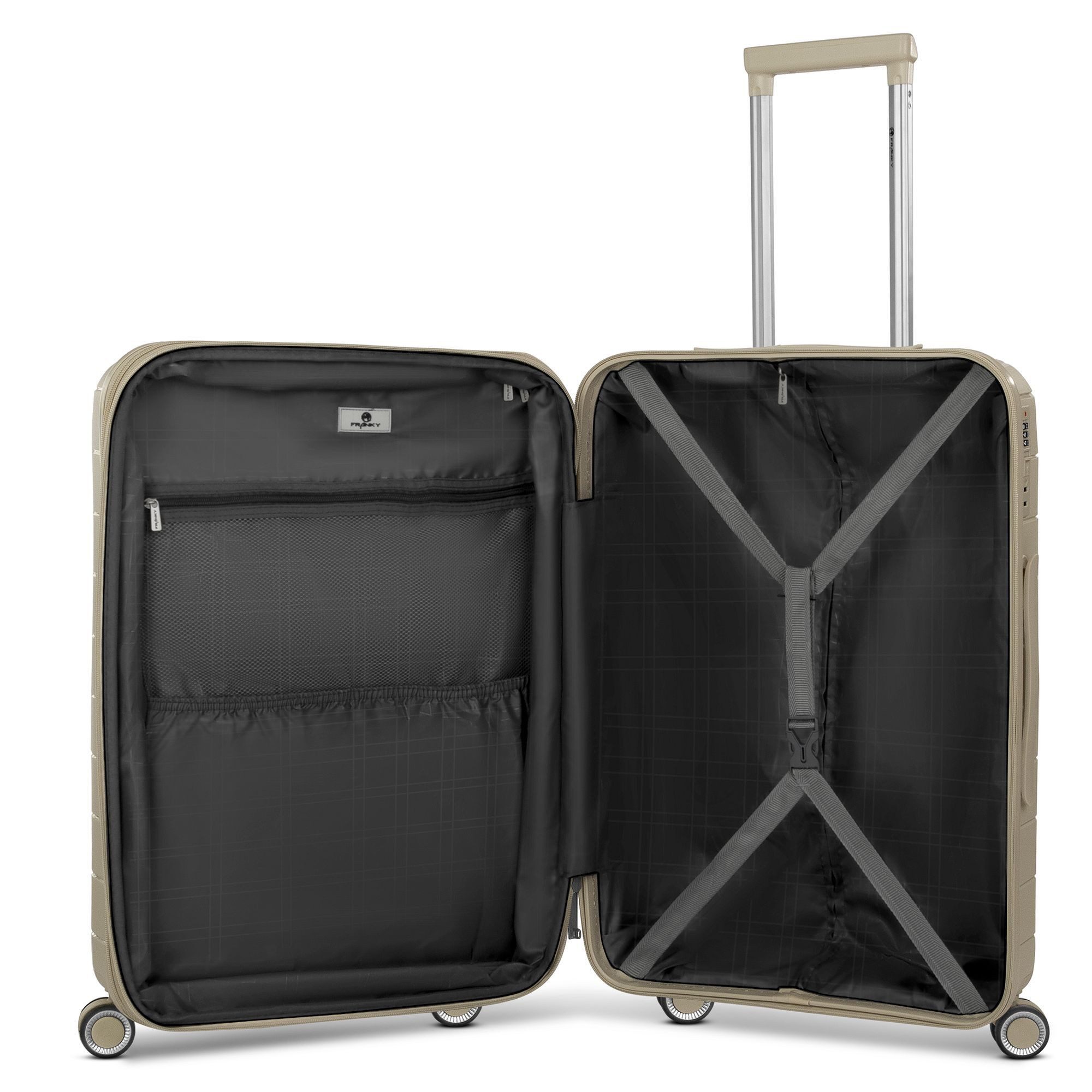 Franky Hartschalen-Trolley London, 4 Rollen, Polypropylen