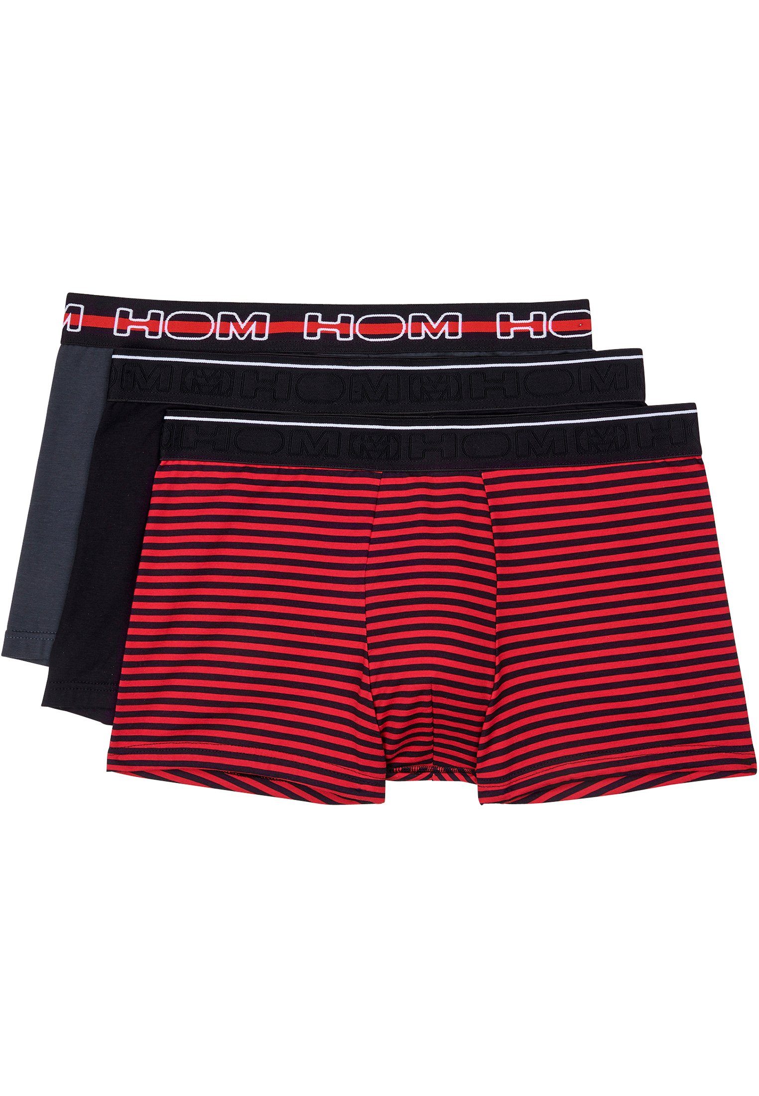 Hom Retro Pants 3-Pack Boxer Briefs 'Matt #2' (3-St)