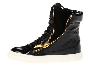 GIUSEPPE ZANOTTI DESIGN GIUSEPPE ZANOTTI Patent Leder London Sneakers High Top Schuhe 41 Sneaker