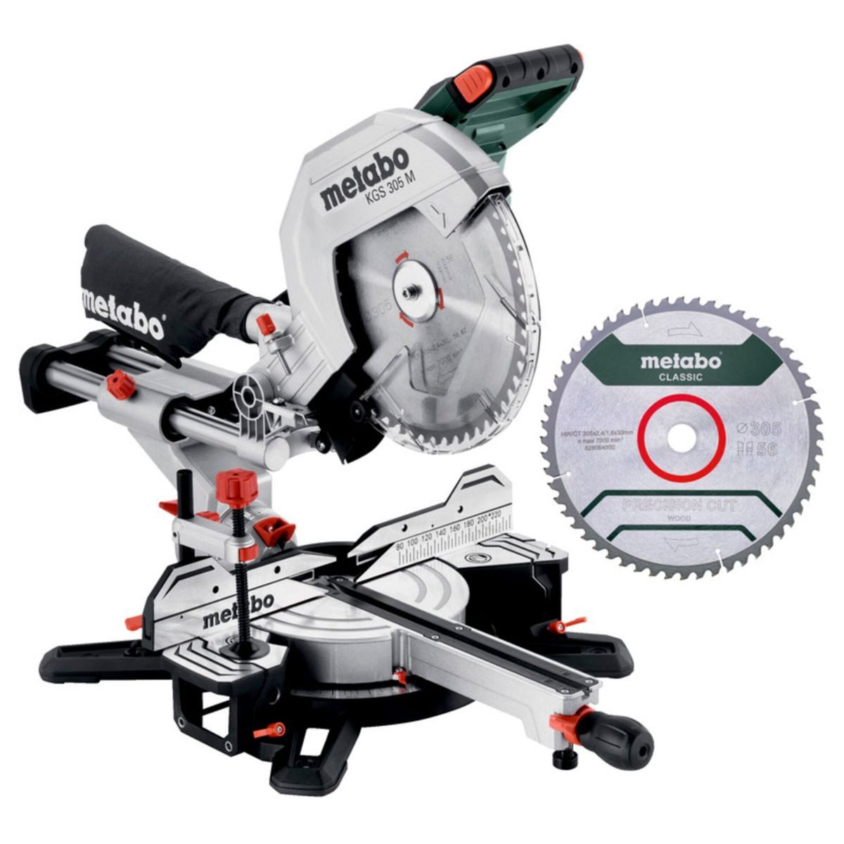 metabo Akku-Stichsäge Set KGS 305 M + Sägeblatt
