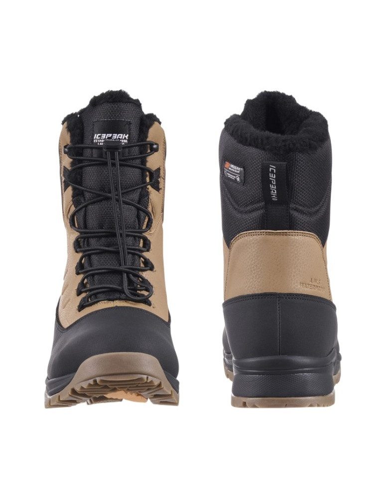 Icepeak Winterschuhe Alofi MR (wasserdicht) braun/schwarz Herren Wanderschuh