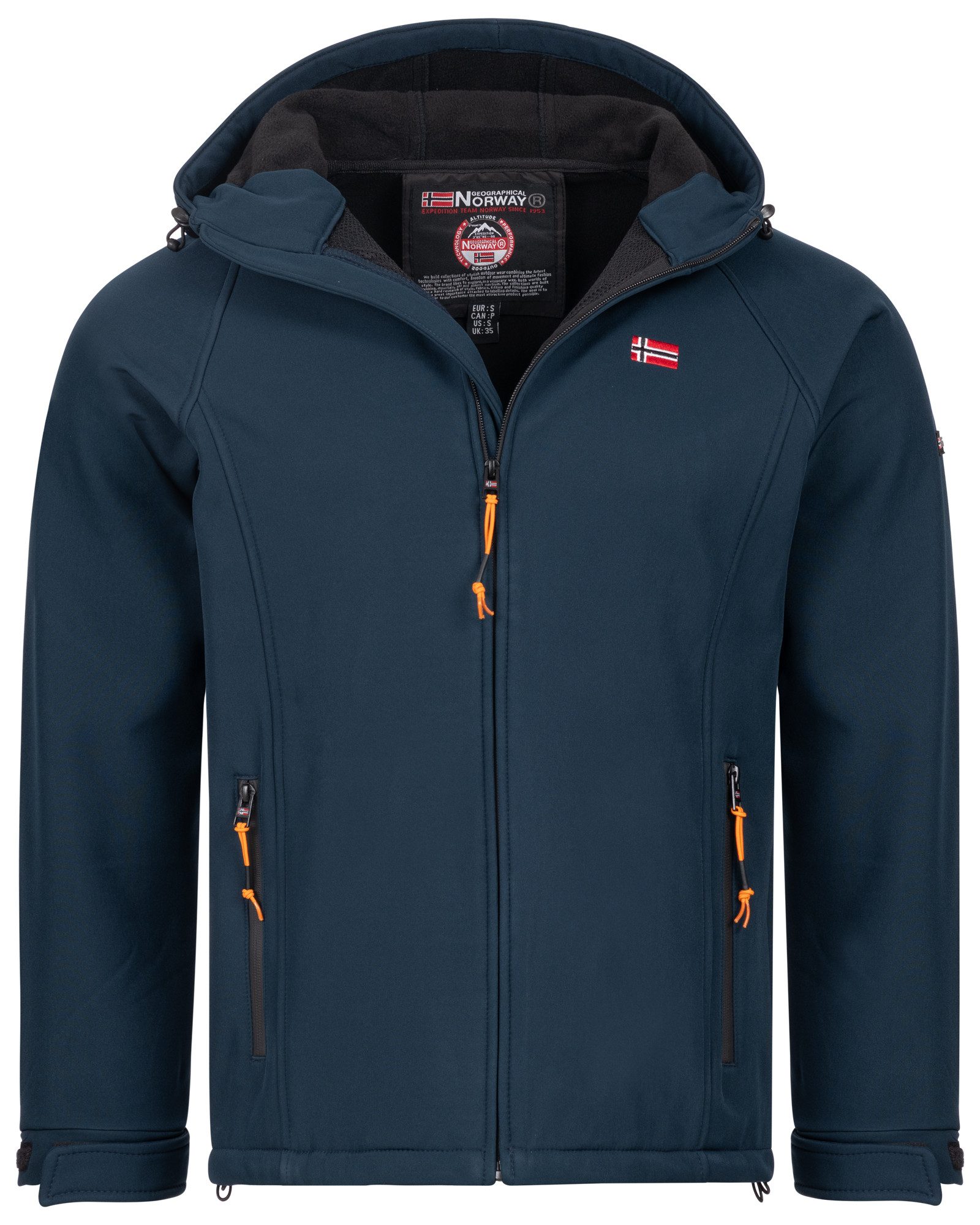 Geographical Norway Softshelljacke Herbst Winter Jacke günstig online kaufen