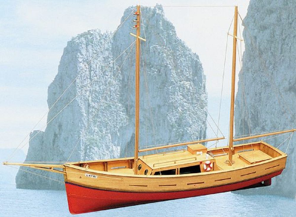 Modellbausatz Krick Capri Segelboot Baukasten