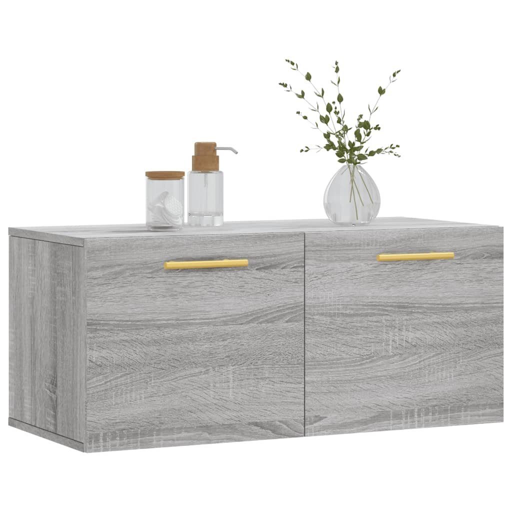 vidaXL Hängeschrank Wandschrank Grau Sonoma 80x36,5x35 günstig online kaufen